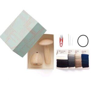Clover Darning Mushroom Kit NEW Sewing DIY Mending Crafts Wood Made in Japan